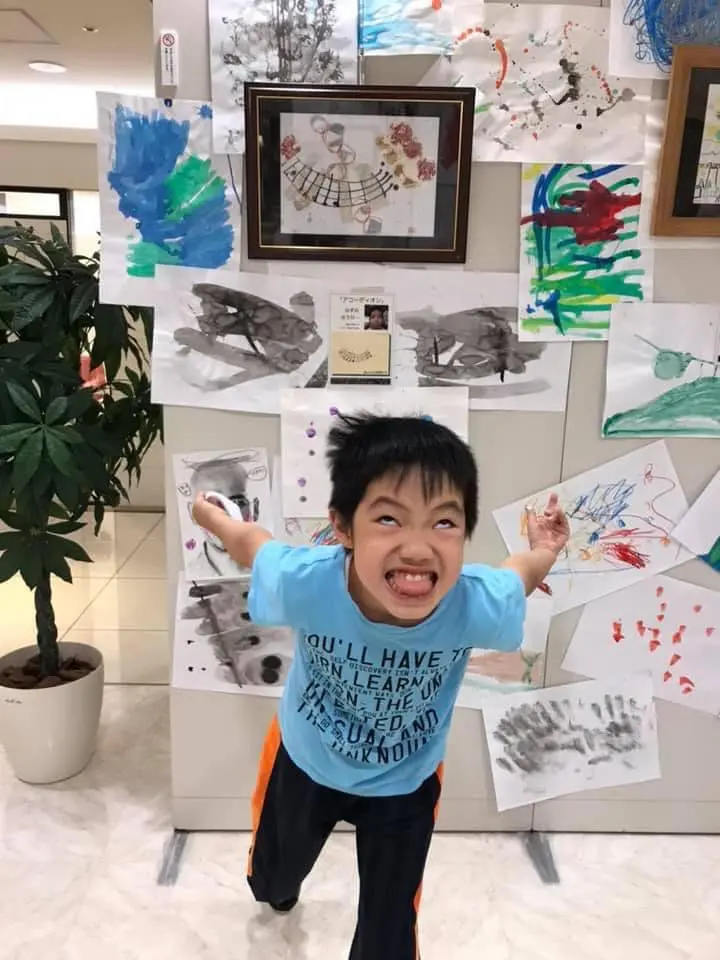 ONEART in 東急千華展、子供たちが来てくれました！！