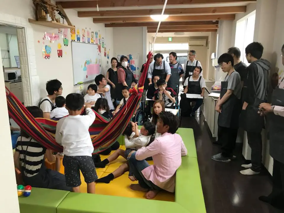 今日は地元岐阜のリハビリランドさんでお絵かき！