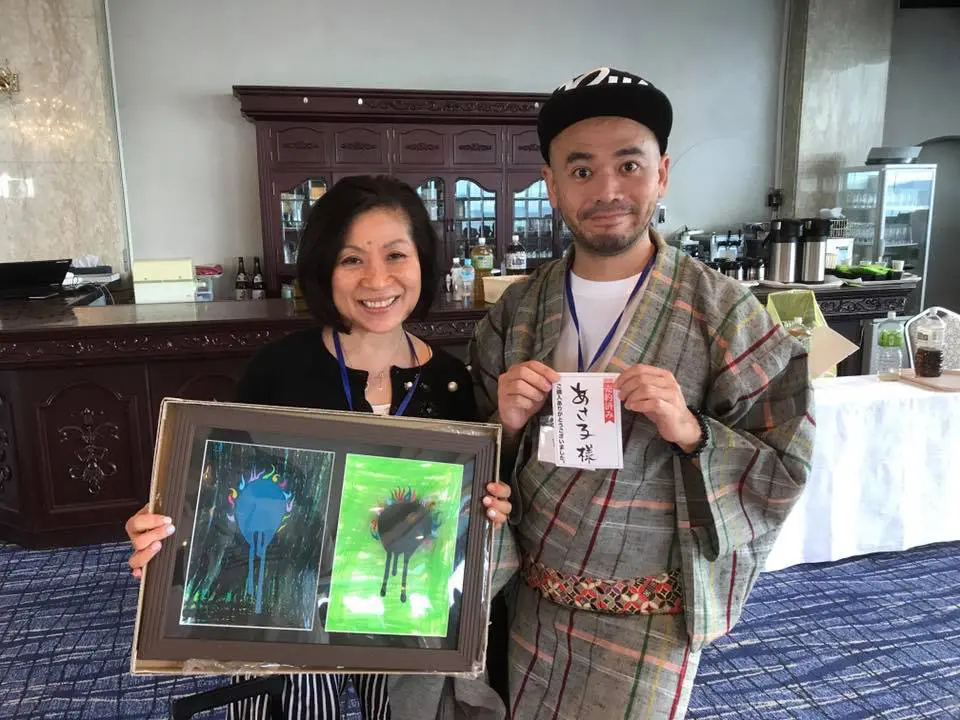 熱海で行われたイベント「予祝祭り」